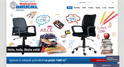 Desktop Screenshot of nabytek-brueckl.cz